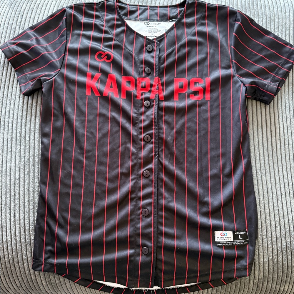 Kappa Black and Red Women's Top